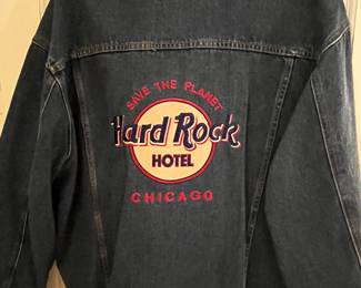 CHICAGO HARD ROCK DENIM JACKET