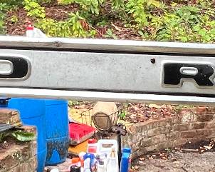 1970'S FORD TAILGATE TRIM PIECE