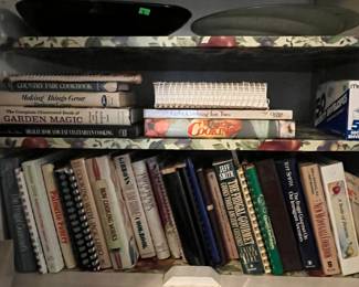 ASSORTED COOKBOOKS