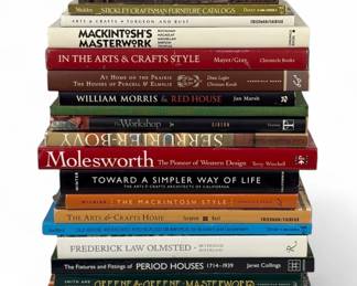 (20) Books on Furniture and Architecture