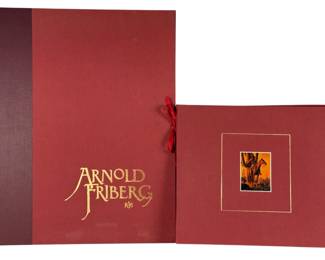 Arnold Friberg, Geronimo, 1984 Lithograph & Book