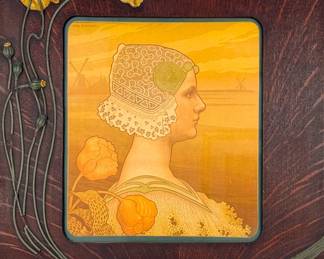 Paul Berthon "Queen Wilhelmina" Lithograph