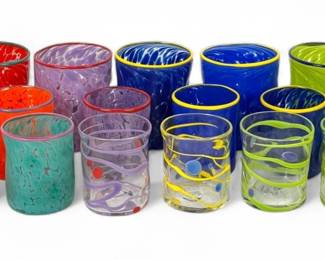(19pc) Pean Doubulyu Wonkie Jimmie Glasses