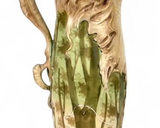 Amphora Double Headed Fish Pitcher