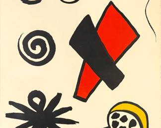 Alexander Calder "Spotted Pork Chop" Lithograph
