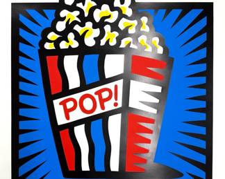 Burton Morris "Pop" Serigraph