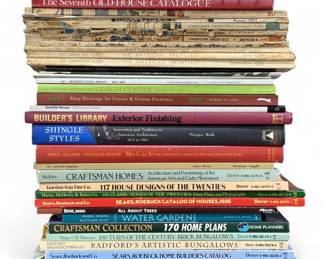 (32) Vintage Books on Architecture