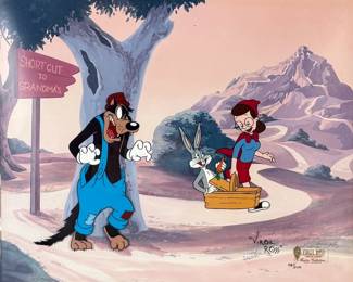 Virgil Ross " Little Red Riding Rabbit" L/E Celluloid