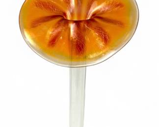 Rick Strini “Jack In The Pulpit" Art Glass Vase