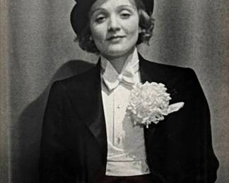 Alfred Eisenstaedt "Marlene Dietrich" Gelatin Silver Print