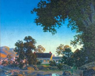 Maxfield Parrish “Evening Shadows” Print