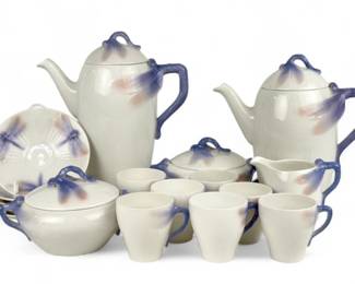 (17pc) Alf Wallander Rostrand "Trollslanda" Dragonfly Set