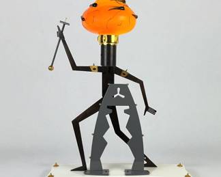 Dan Dailey "The Leader" Figural Lamp 1994