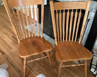 Oak Dining Room Chairs