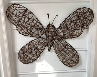 Wall Art Wire Butterfly