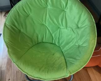 Green Saucer Chair