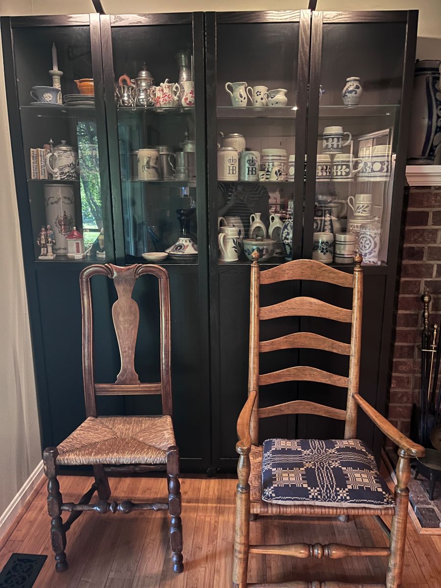 Antique and older chairs