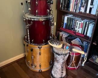 Drums and books