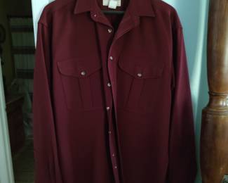 Filson heavy cotton button up