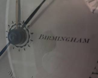 P. Borini antique mahogany barometer