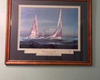 Signed sailing photos