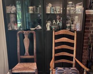 Antique and older chairs