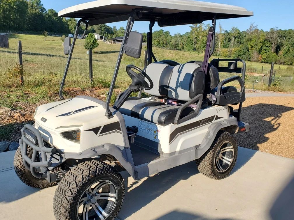 Golf cart with 257 miles