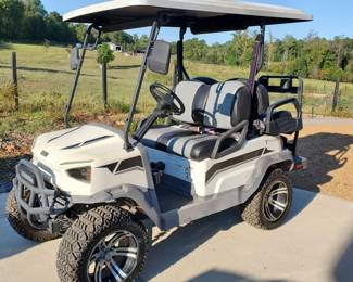 Golf cart with 257 miles