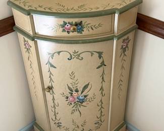 aItalian Venetian Corner Cabinet