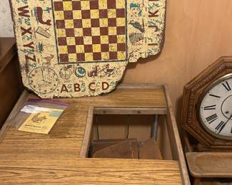 Antique child’s high/play chair