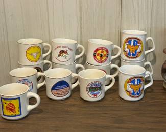 Boy Scout mugs