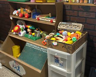 Vintage toy box