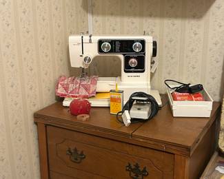 Sewing machine and notions