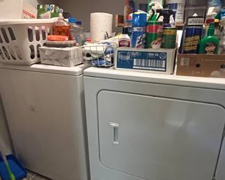 Clean washer and dryer