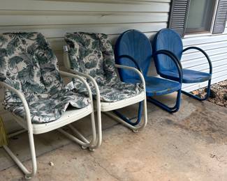 Nice metal motel chairs