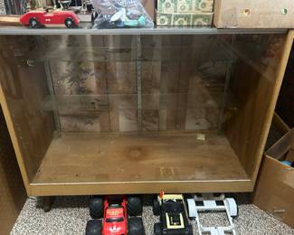 Nice smaller glass front display cabinet