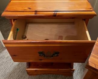 Cedar Nightstand & Linen Chest