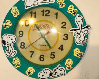 Snoopy Clock