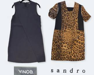 Womens Vince and Sandro Dresses