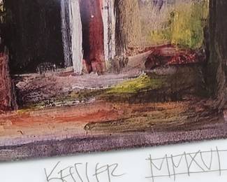 Eastern Market by Kessler signed Print