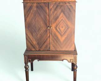 Antique Majestic Console Chest