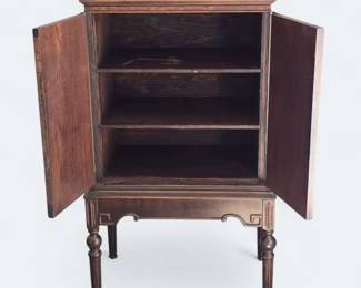 Antique Majestic Console Chest