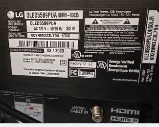 LG OLED 55' TV