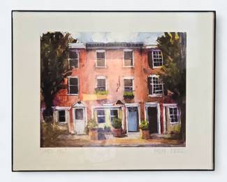 Capitol Hill by Kessler signed Print