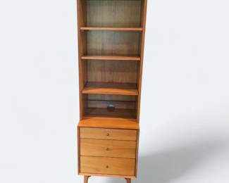 West Elm MCM Narrow Bookcase with Drawers Qty(2)
