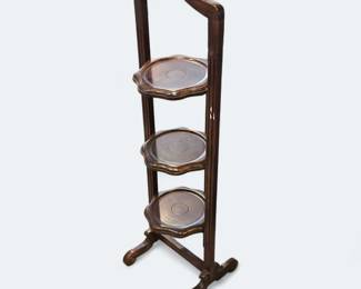 Antique Folding Plant Stand