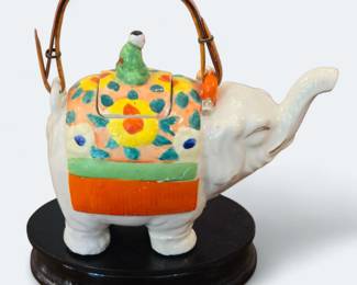 Hand Painted Japanese Tea Kettle
