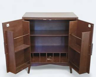 Killian MCM Bar Cabinet