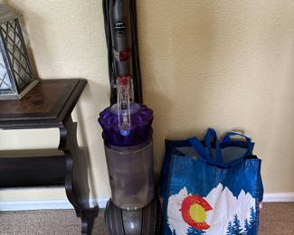 Dyson Ball upright vacuum cleaner.