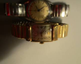 Wyler Incaflex, Bulova vintage men's tank watch